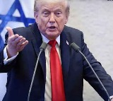 Donald Trump addresses Israeli Parliament faces protests