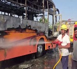 Rajasthan Bus Fire 10 Killed in Private Bus Fire in Rajasthan