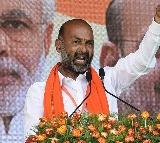 Bandi Sanjay Slams KTR Over Lotus Flower Remarks