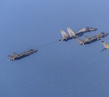 Indian Air Force, UK Royal Navy conduct joint exercise over Indian Ocean