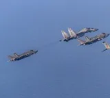 Indian Air Force, UK Royal Navy conduct joint exercise over Indian Ocean