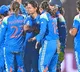 India women's team visits Ujjain's Mahakaleshwar Temple, attends Bhasma Aarti