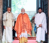Prayed for well-being of Indians, says PM Modi after puja at Srisailam temple 