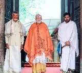 Prayed for well-being of Indians, says PM Modi after puja at Srisailam temple 