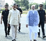 PM Modi Arrives in Kurnool Chandrababu Pawan Kalyan Welcome