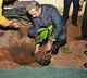 MoS Kirti Vardhan Singh plants sapling at Shree Swaminarayan temple Complex in Uganda