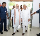 Amit Shah meets Nitish Kumar; JD(U) says everything within NDA smooth