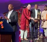 Eric Adams Hosts Diwali at Gracie Mansion Praises Indian Community