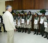 Chandrababu Naidu Praises Students GST Awareness