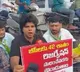 Kalvakuntla Kavithas Son in BC Associations Bandh Video