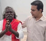 Mogulaiah Padma Shri Awardee Receives Support from KTR