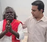 Mogulaiah Padma Shri Awardee Receives Support from KTR