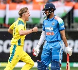 India Australia match interrupted by rain