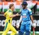 India Australia match interrupted by rain