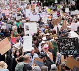 Donald Trump Faces No Kings Protests in America