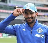 Nitish Kumar Reddy Receives ODI Cap From Rohit Sharma