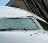 United Airlines Flight Damaged by Possible Space Debris