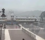 Tirumala Heavy Rain Disrupts Devotees Life Video