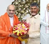 Amit Shah Receives Birthday Wishes from Chandra Babu Naidu Nara Lokesh