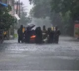 Tamil Nadu Rains Two Women Dead Red Alert for AP Districts