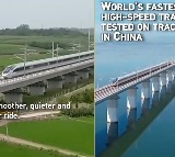 CR450 China Unveils Worlds Fastest Train at 453 kmph