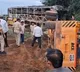 Kaveri Bus Crane Overturns While Removing Burnt Bus in Kurnool