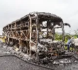 Andhra bus tragedy: Bike was lying on road after hitting divider, says police
