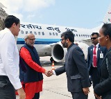 VP Radhakrishnan arrives in Seychelles to attend swearing-in ceremony of President-elect
