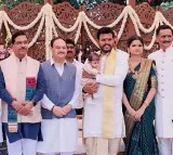 Ram Mohan Naidu Son Naming Ceremony Held in Delhi