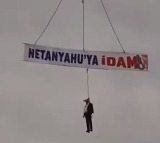 Benjamin Netanyahu Effigy Hung in Turkey Sparks Outrage