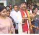 Jogi Ramesh Swears at Kanakadurga Temple Challenges Chandrababu Lokesh