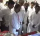 KCR KTR Pay Tribute to Harish Raos Father Satyanarayana Rao