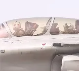 Droupadi Murmu flies in Rafale fighter jet at Ambala Airbase