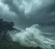 Montha Cyclone Havoc Sea Surge Hits Lighthouse in Antarvedi