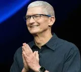 Tim Cook Apple Reports All Time Record Revenue in India