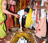 Nara Lokesh Inaugurates Kunchanapalli Kasi Visweswara Swamy Temple Reconstruction