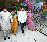 Nara Lokesh Inspects Kashibugga Temple Stampede Site