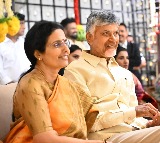 Chandrababu Naidu and Nara Bhuvaneswari Arrive in London