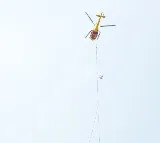 Aerial electromagnetic survey launched for SLBC tunnel in Telangana