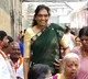 Tharjini Sivalingam Seven Feet Woman Attracts Attention in Tirumala