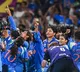 Indian Womens Cricket Team sings Team India song after World Cup win