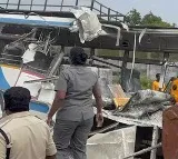 Chevella Accident 24 Dead as Lorry Overturns on RTC Bus