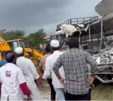 Telangana RTC Statement on Chevella Bus Accident Tipper Speed Blamed