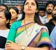 Anchor Shyamala Attends Inquiry in Kurnool DSP Office