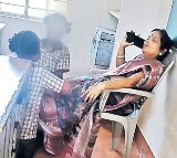 Teacher makes students massage her feet in Srikakulam tribal school