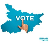 Tejashwi Yadav in Bihar First Phase Election Polling