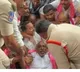 BRS Protest at BJP MP House