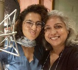 Revathy shares glimpse of upcoming project with Parvathy Thiruvothu, Resul Pookutty