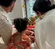 Nick Jonas posts picture of Priyanka Chopra performing pooja, Malti playing with Goofy