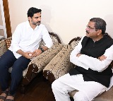 Nara Lokesh Meets Union Minister Dharmendra Pradhan